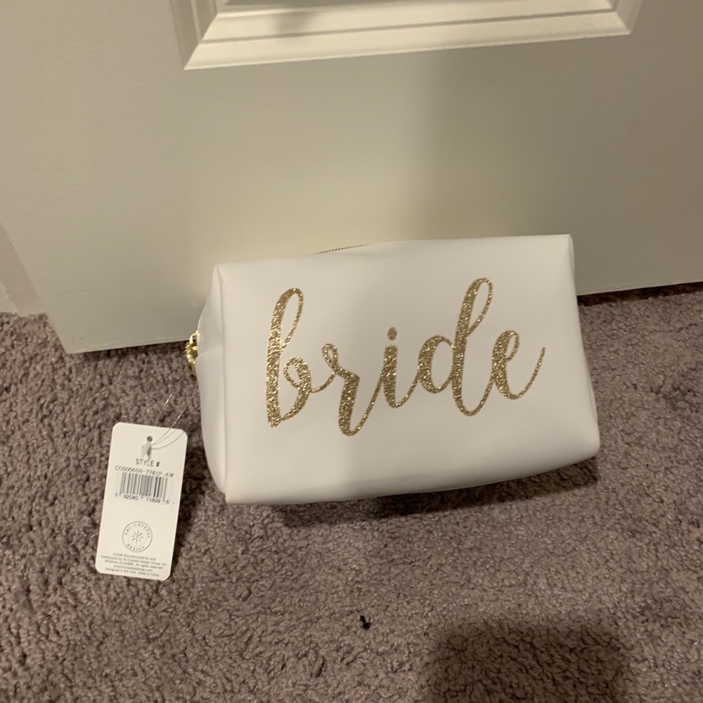 Bride makeup bag